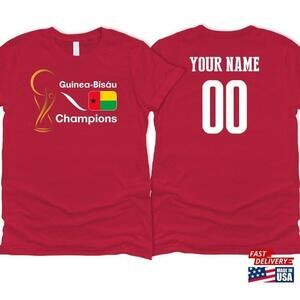 Guinea Bisau National Country Team Sport Soccer Tshirt Simple Flag Football